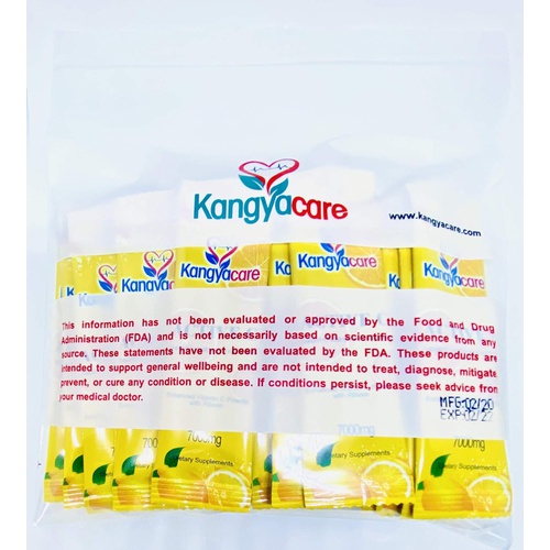  [Kangyacare] Active C -20 Packets -Single Dose -7000mg -Extra High Potency Vitamin C Powder -Immune Support & Antioxidant Protection -Enhanced Absorption, Neutral pH