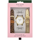 Kate Spade New York 38 mm Metro Watch and Apple Strap Gift Set - KSS0149SET