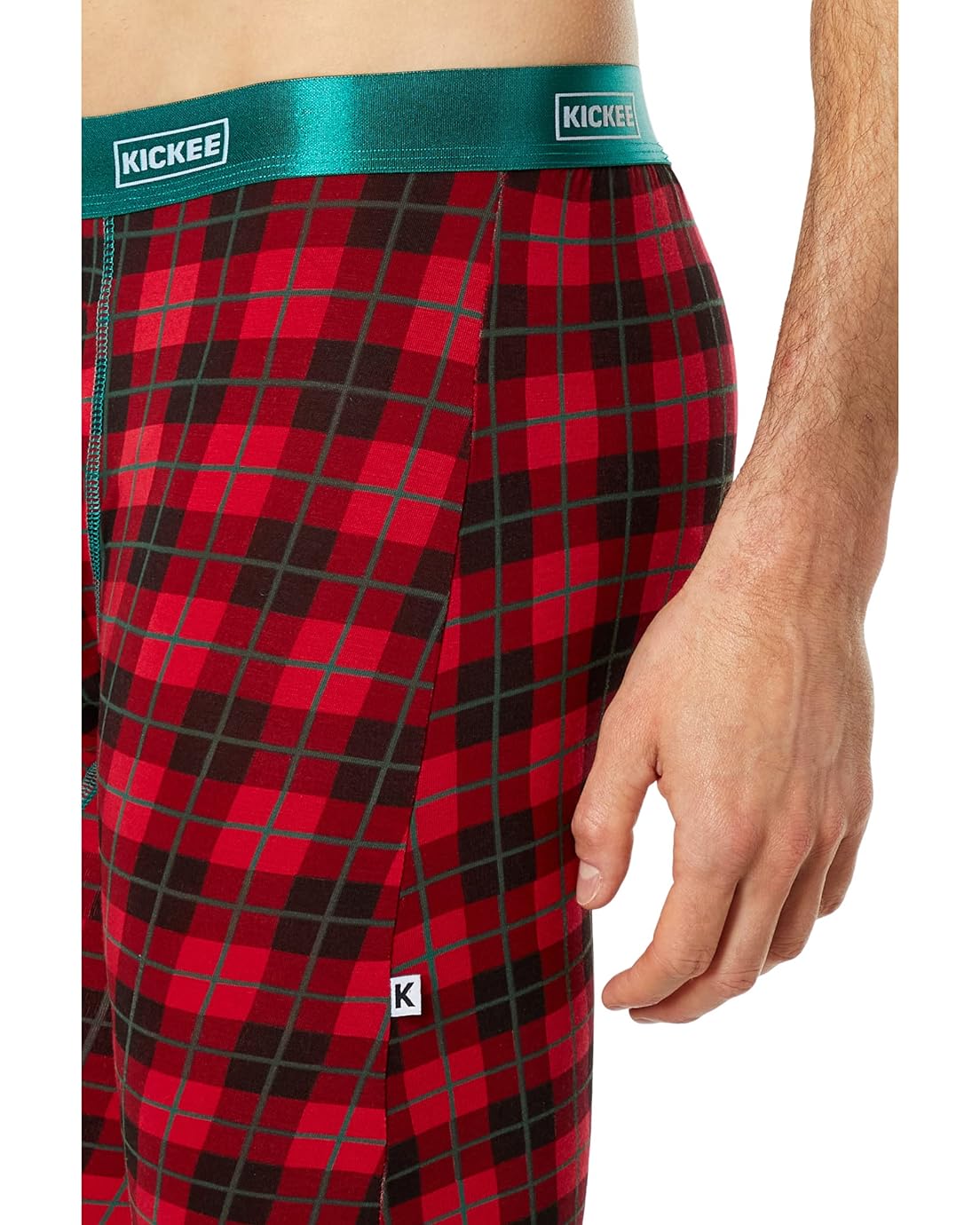  Kickee Pants Long Boxer Brief with Top Fly