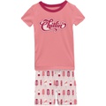 Kickee Pants Kids Short Sleeve Graphic Pajama Set with Shorts (Toddleru002FLittle Kidsu002FBig Kids)