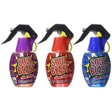 Kidsmania Set of 3 Sour Blast Spray Candy! Perfect for Movie Night, Parties, Feild Trips and More!