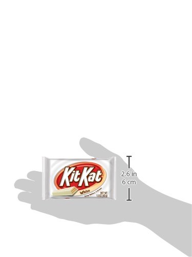  KIT KAT White Creme Wafer Bars Candy, (1.5 Ounce) Box of 24