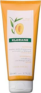 Klorane Nourishing Conditioner with Mango Butter, Moisturize and Hydrate Dry Hair, Paraben, Silicone, Sulfate Free