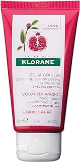 Klorane Sulfate Free Anti-Fade Shampoo with Pomegranate for Color Treated Hair, Color Protection, Adds Vibrancy and Shine