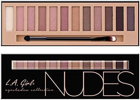  L.A. Girl Beauty Brick Eyeshadow, Nudes, 0.42 Ounce