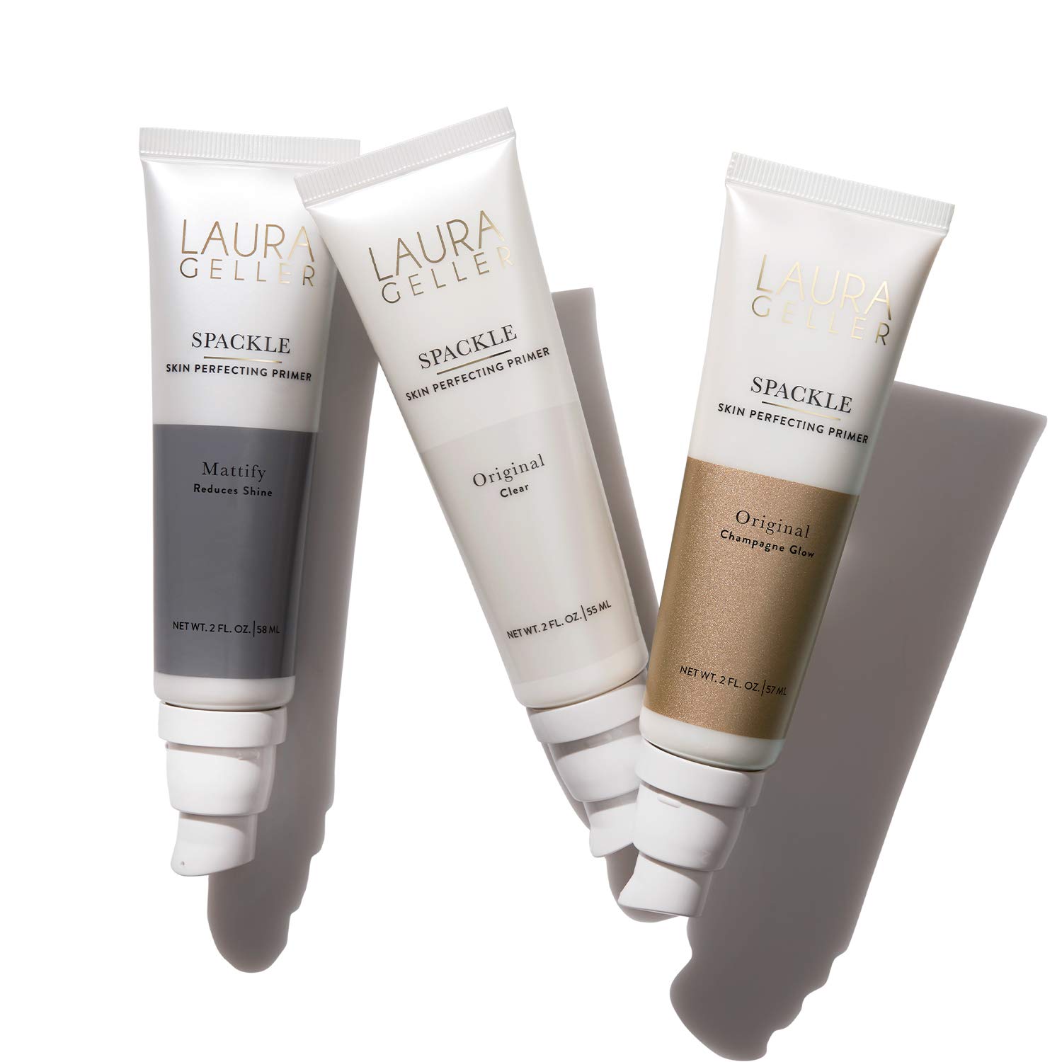  LAURA GELLER NEW YORK Spackle Skin Perfecting Primer, Original in Champagne Glow, 2 Fl Oz