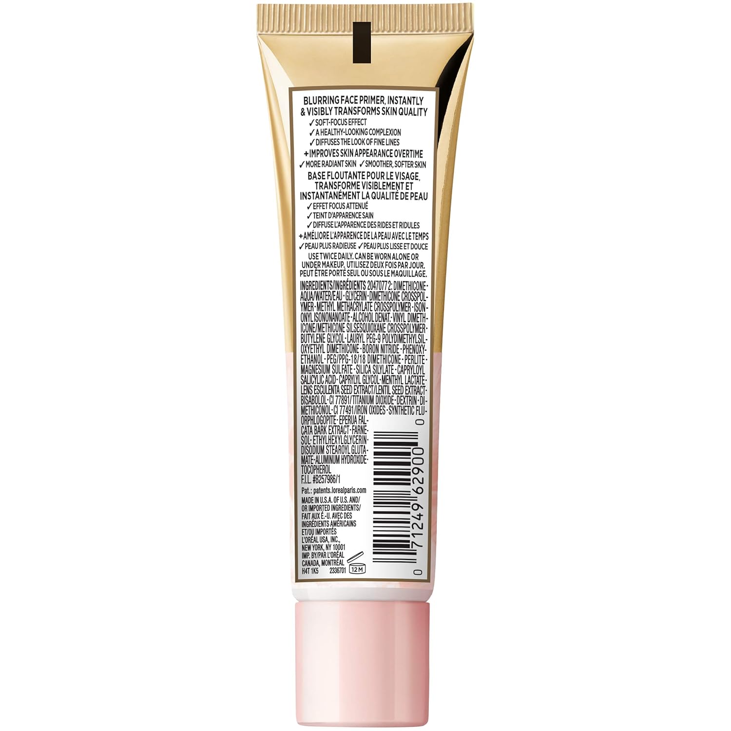  LOreal Paris Age Perfect Blurring Face Primer, Infused with Caring Serum, 1 fl. oz.