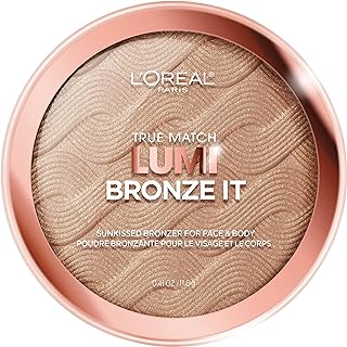 LOreal Paris Cosmetics True Match Lumi Bronze It Bronzer For Face And Body, Light, 0.41 Fluid Ounce