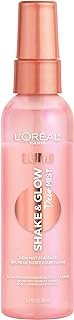 LOreal Paris Makeup LUMI Shake and Glow Dew Mist, Hydrating and Soothing Face Mist, Prep and Set Makeup, Energizes Skin with a Healthy Boost of Hydration, Natural Finish, 3 fl; oz.