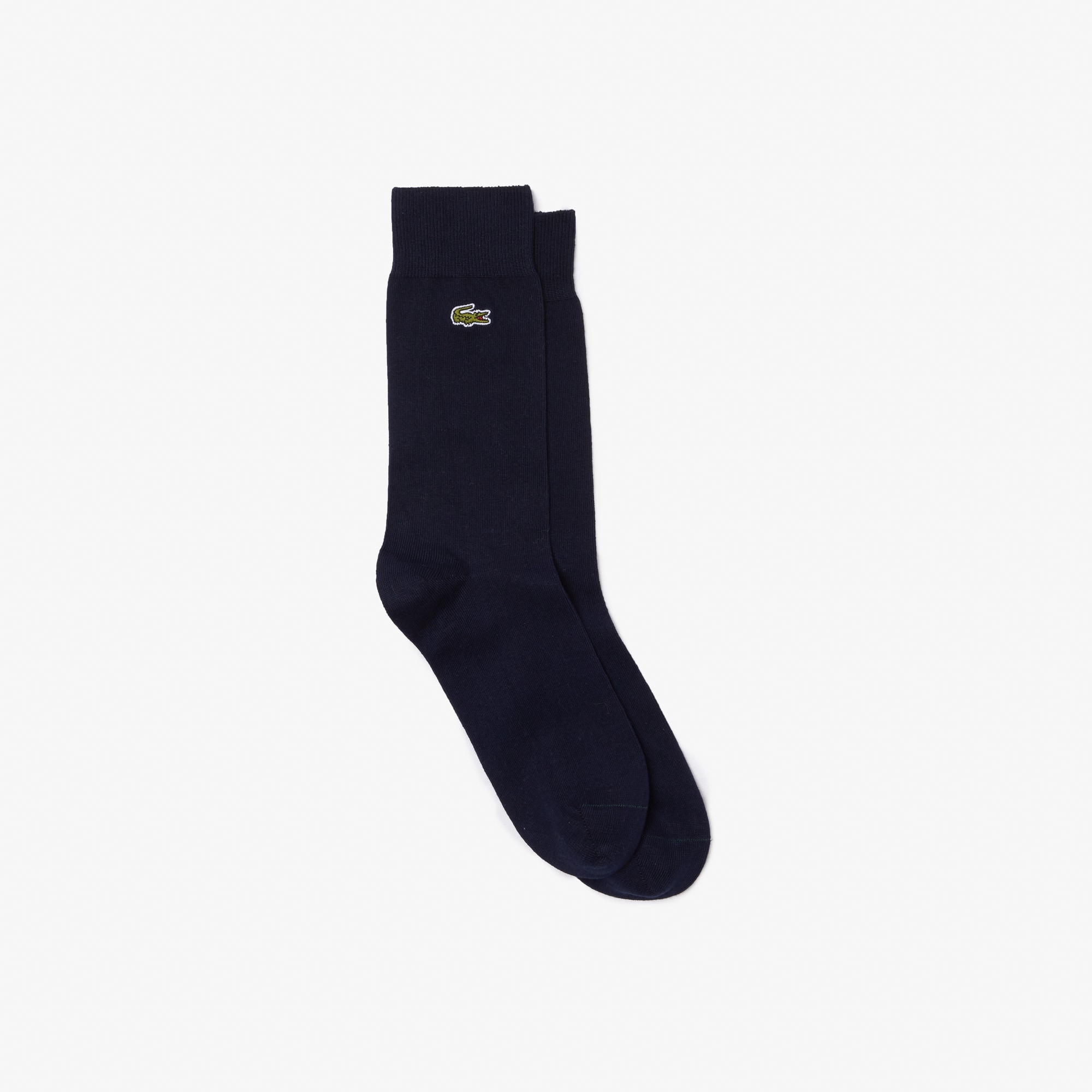 라코스테 Lacoste Unisex Cotton Blend High-Cut Socks