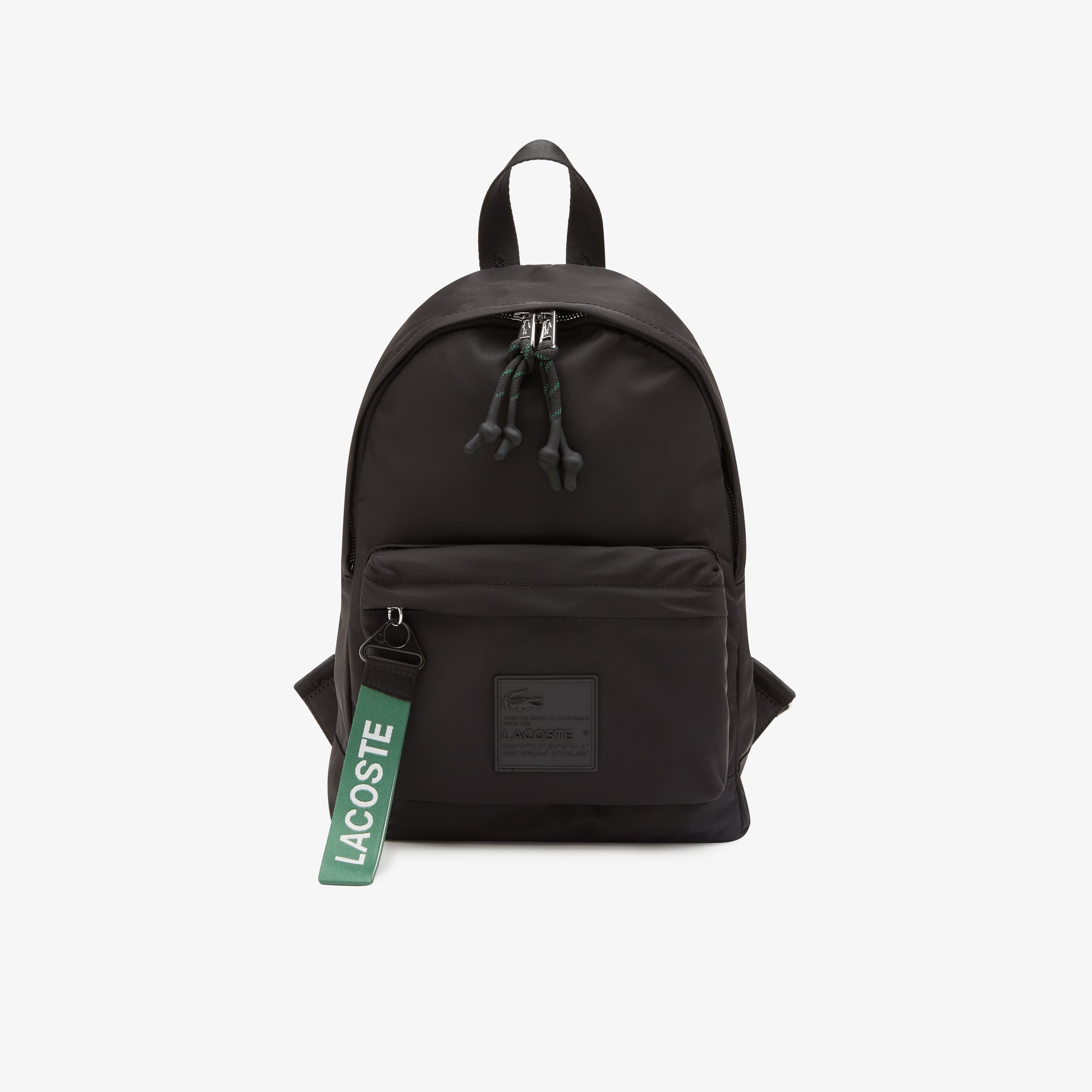 Lacoste Womens Signature Patch Branded Puller Backpack
