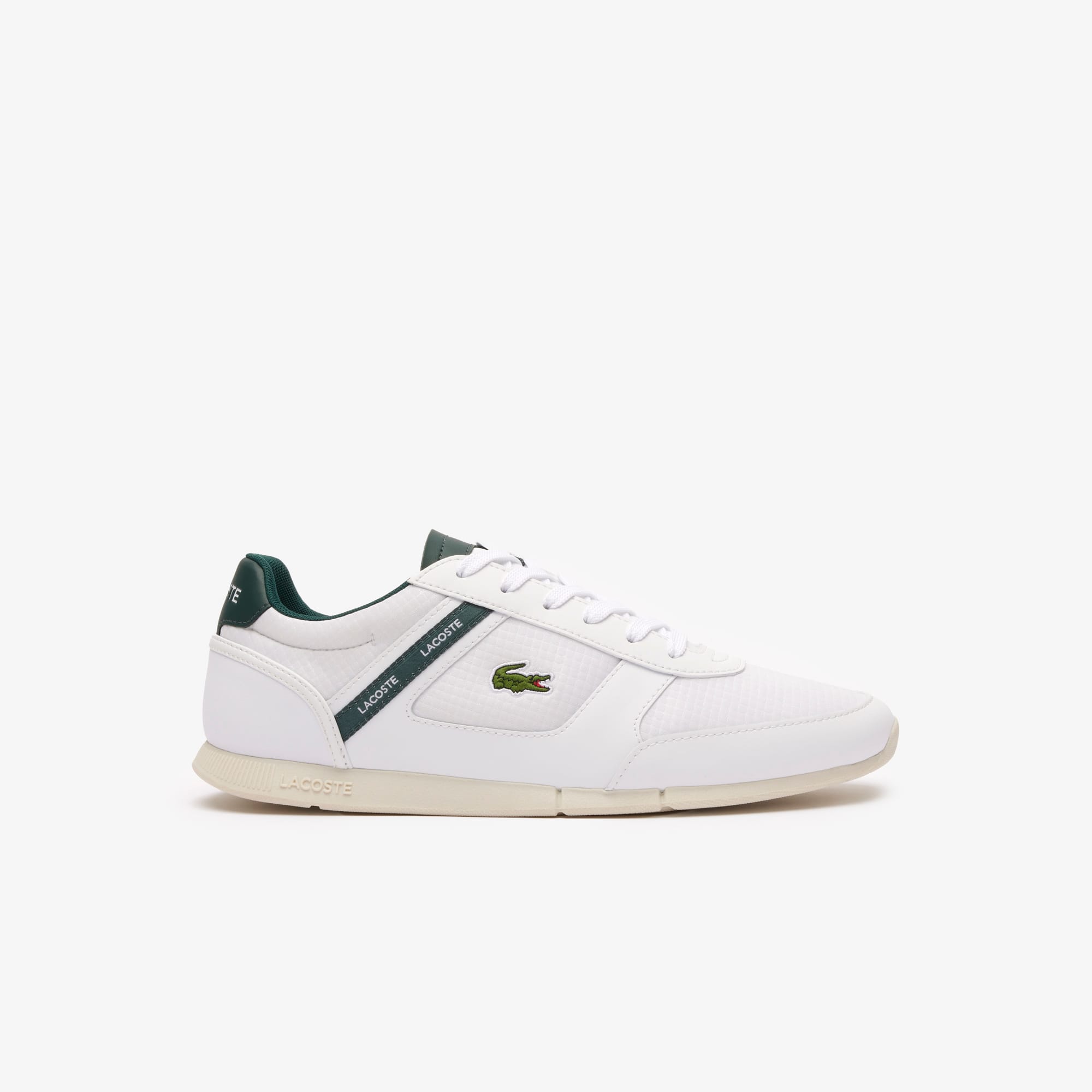 Lacoste Mens Menerva Sport Textile and Leather Sneakers