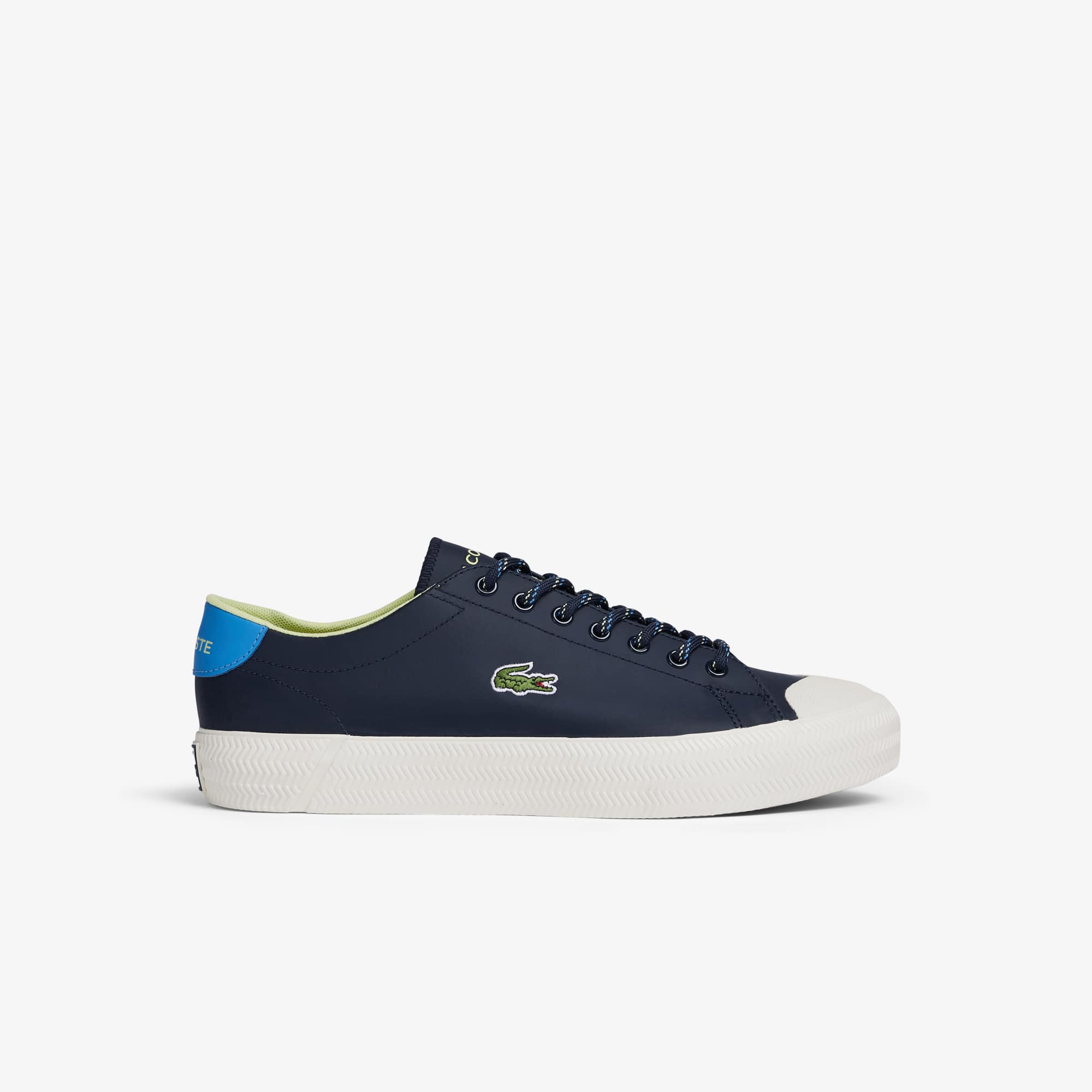 Lacoste Mens Gripshot Leather and Suede Sneakers