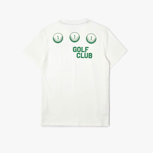 라코스테 Lacoste Menu2019s Golf Regular Fit Organic Cotton T-Shirt