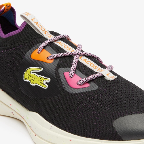 라코스테 Mens Lacoste Run Spin Eco Textile Sneakers