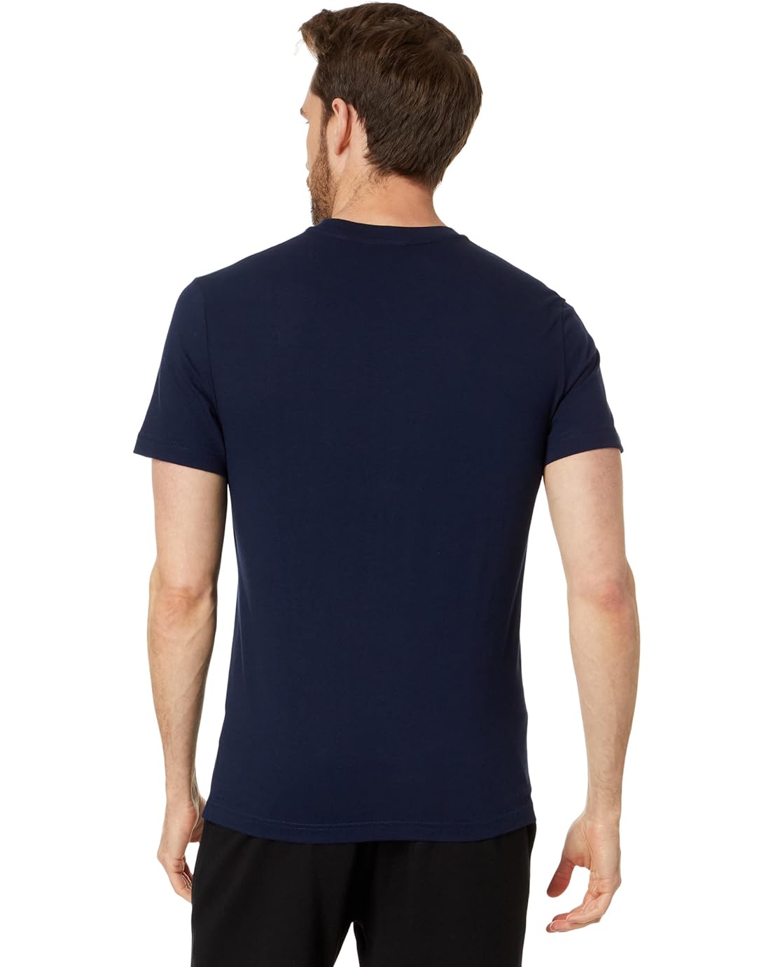 라코스테 Lacoste Short Sleeve Regular Fit Front Graphic T-Shirt