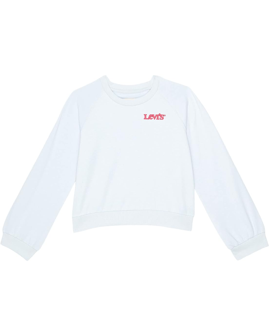 Levis Kids High-Rise Crew Neck Sweatshirt (Big Kids)