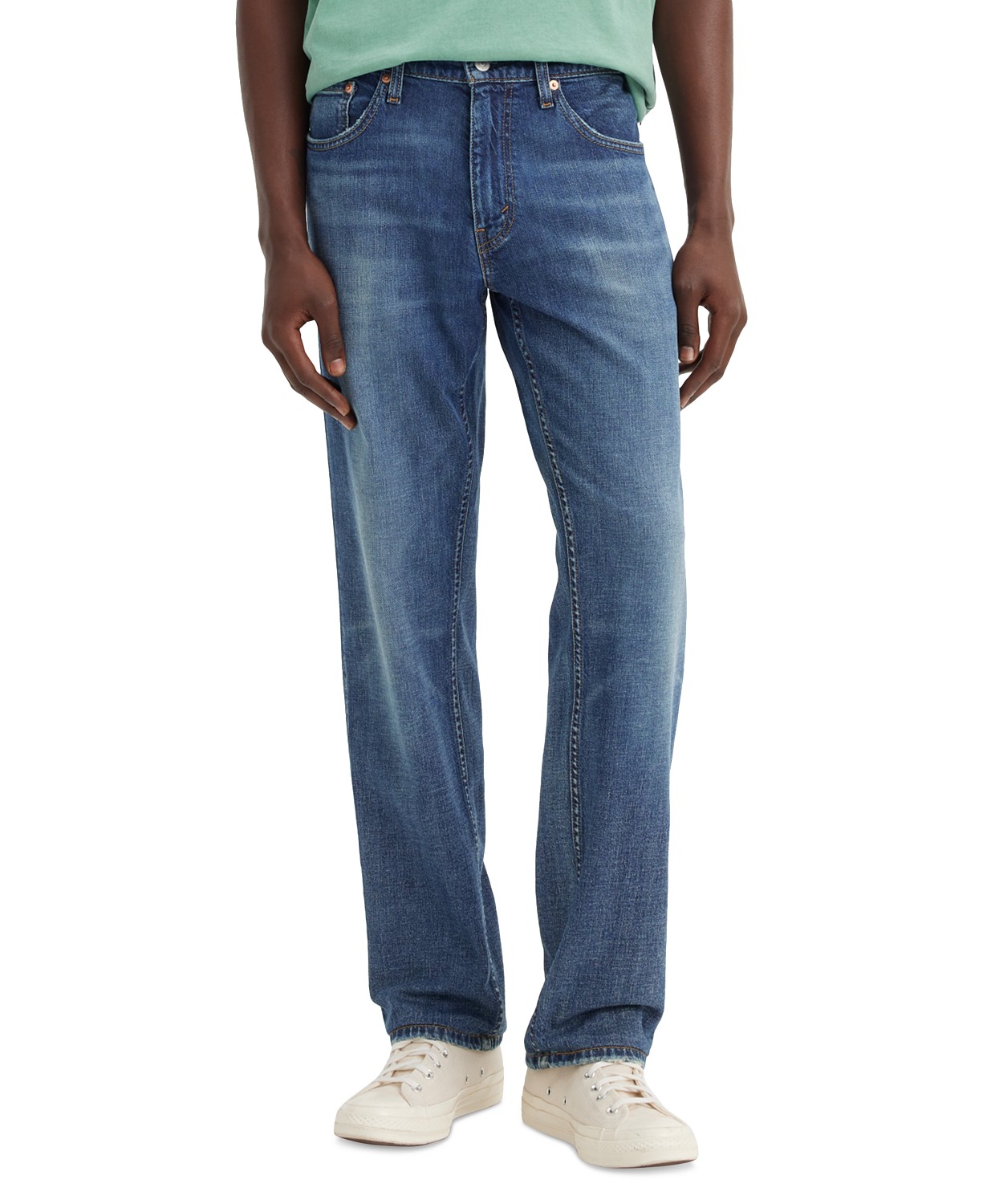 리바이스 Mens 559 Relaxed-Straight Fit Stretch Jeans