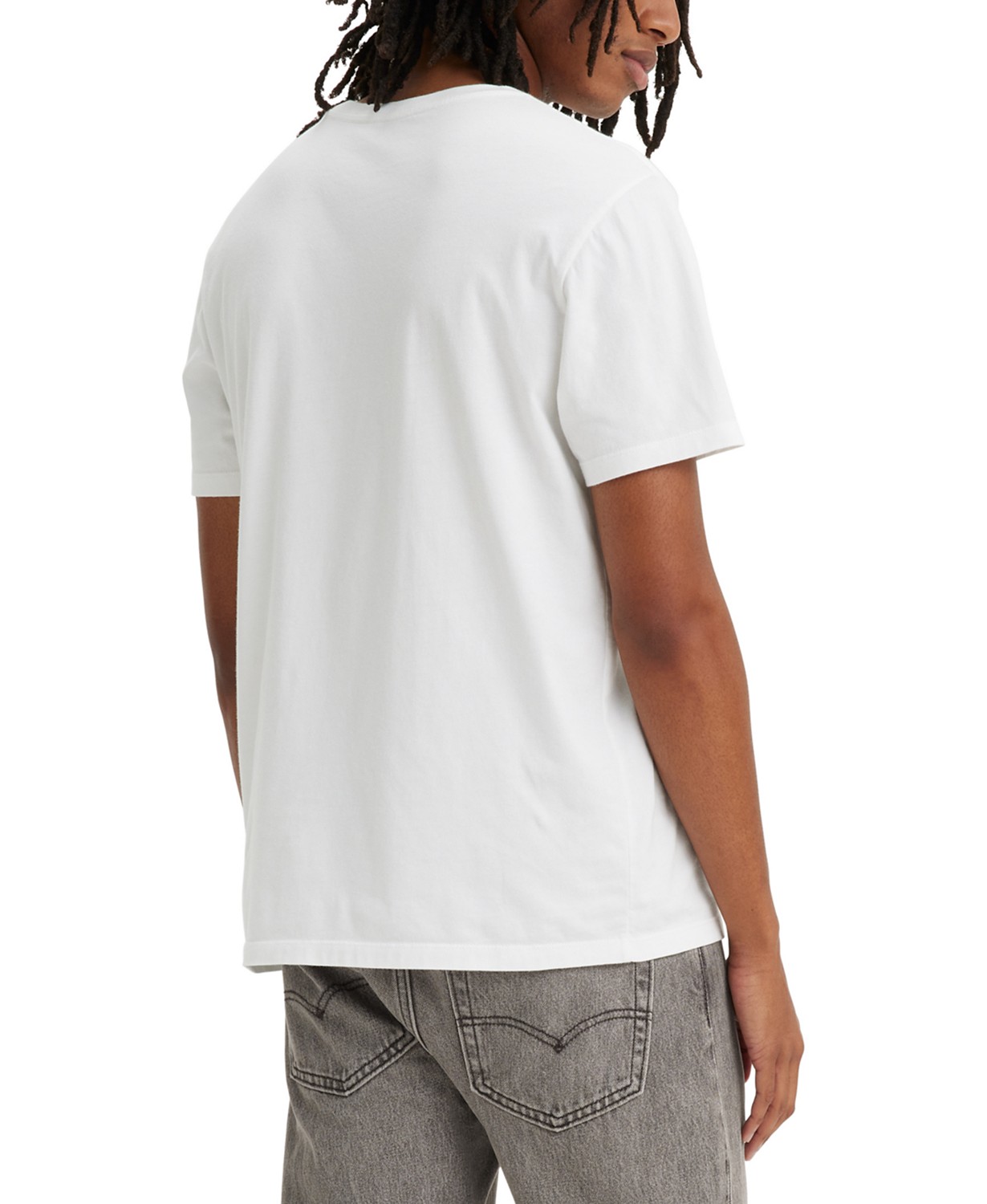 리바이스 Mens Cactus Logo Graphic T-Shirt