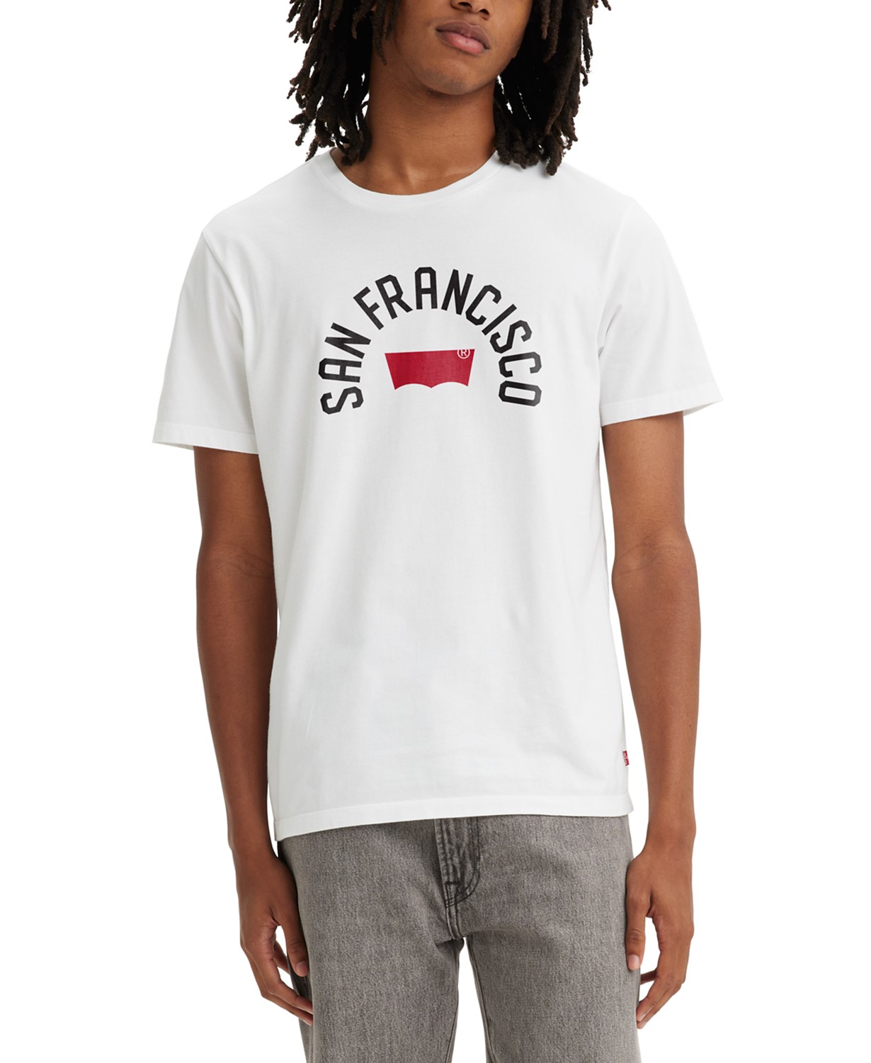 Mens San Francisco Standard-Fit Logo Graphic T-Shirt