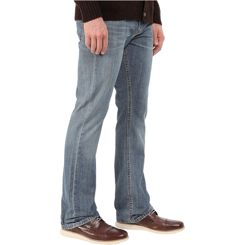 리바이스 Levis Mens 527 Slim Boot Cut Jeans in Medium Chipped
