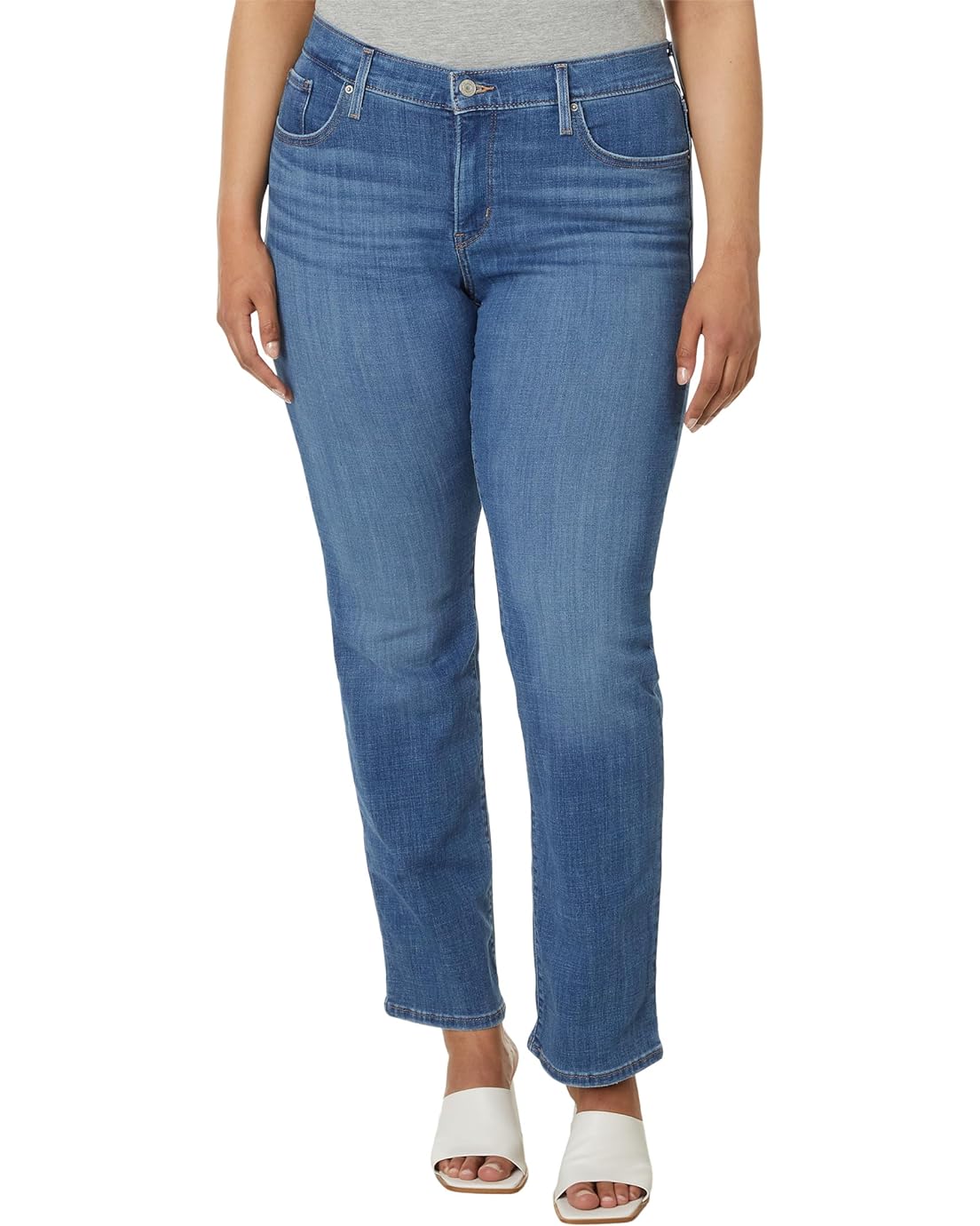 Levis Womens Plus Size 314 Shaping Straight Jeans