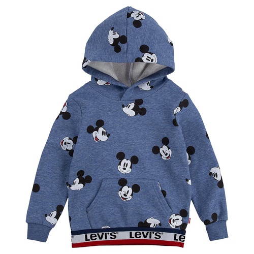 리바이스 Levis Kids All Over Print Mickey Hoodie (Toddler)
