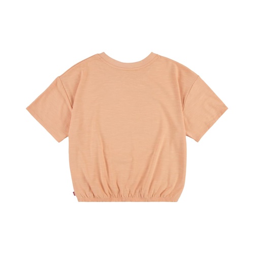 리바이스 Levis Kids Boxy Cinched Waist Graphic T-Shirt (Big Kid)