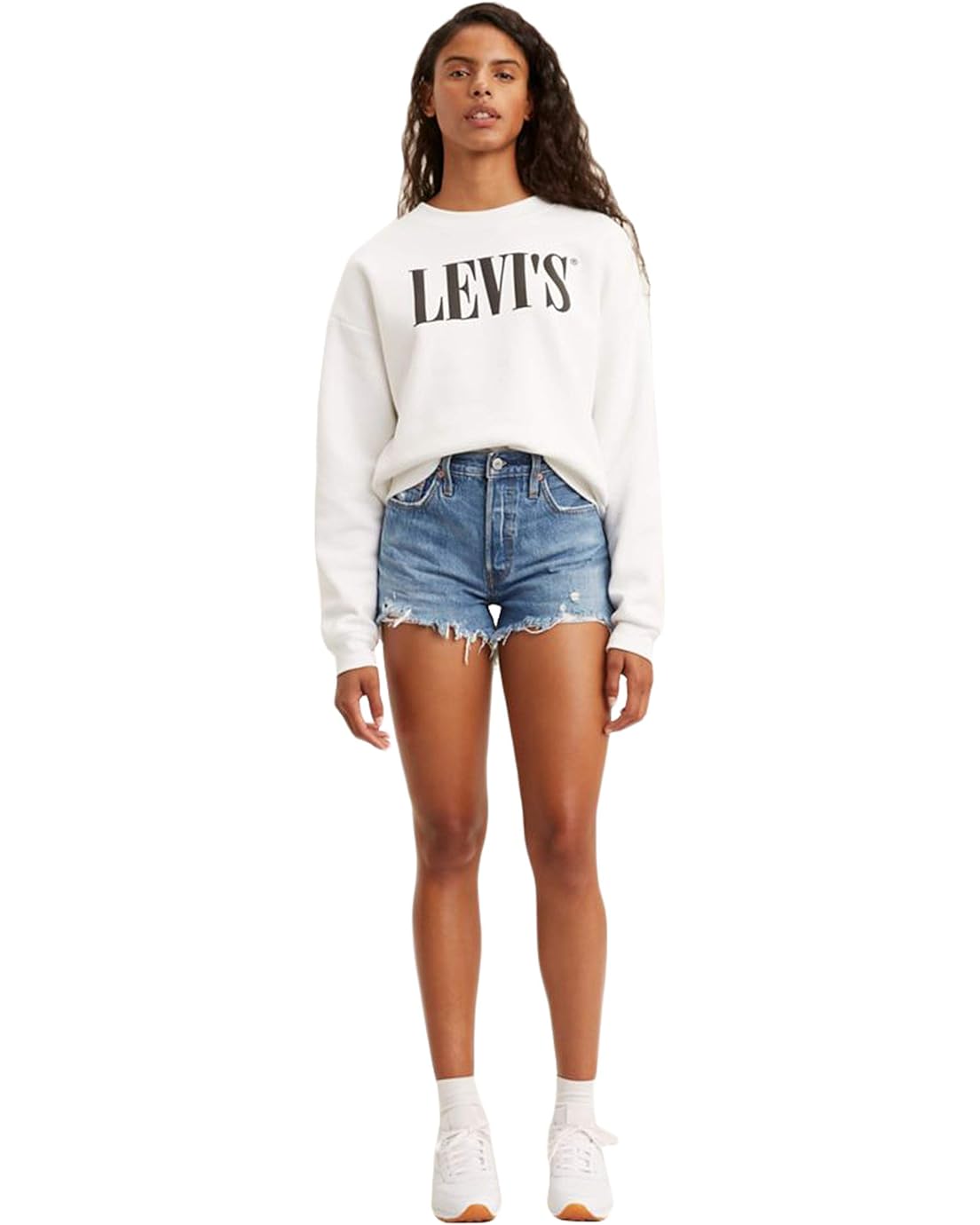 Levis Premium Premium 501 High-Rise Shorts