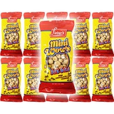 Liebers Mini Chocolate Chip Cookies, Grab And Go 1 Ounce Bag Kosher Pack of 10, Total of 10 Oz