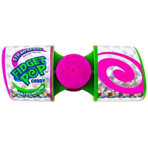  Lindas Lollies Fidget Pop - Spinner with 6 delicious lollipops flavors! Each box contains 18 16g pops