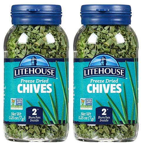 Litehouse Freeze Dried Chives, 0.25 Ounce, 2-Pack
