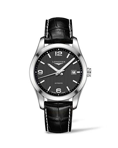 Longines Conquest Classic Black Dial Automatic Mens Watch L2.785.4.56.3