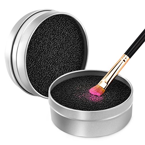 Luxspire Makeup Brush Cleaner Quick Wash Sponge Remover Color From Brush Makeup Cleaner Tool Switch Eye Shadow Color Dry Clean Box