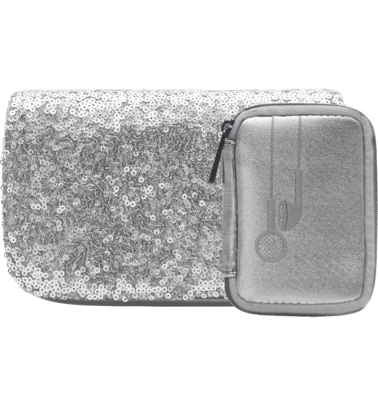  MYTAGALONGS Tech on the Go Earbud & Accessory Case Duo_SILVER