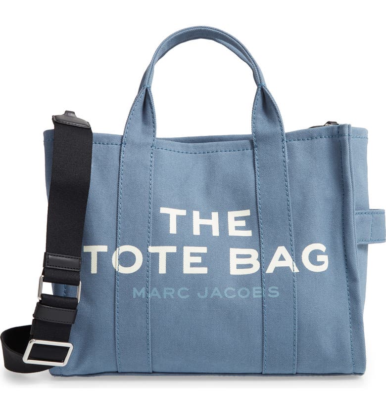 Marc Jacobs Small Traveler Canvas Tote_BLUE SHADOW