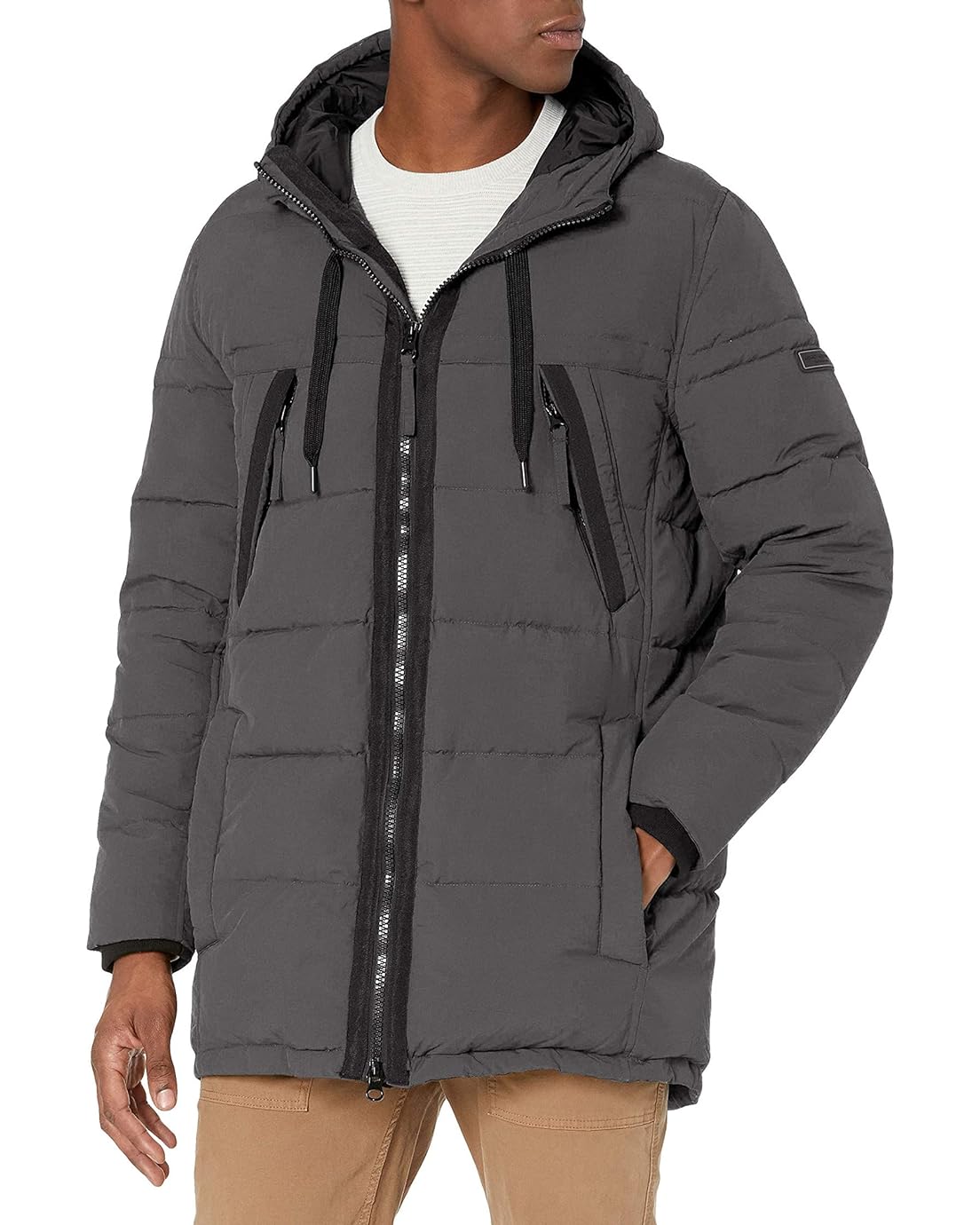 Marc New York by Andrew Marc Mens Holden Hooded Parka Jacket