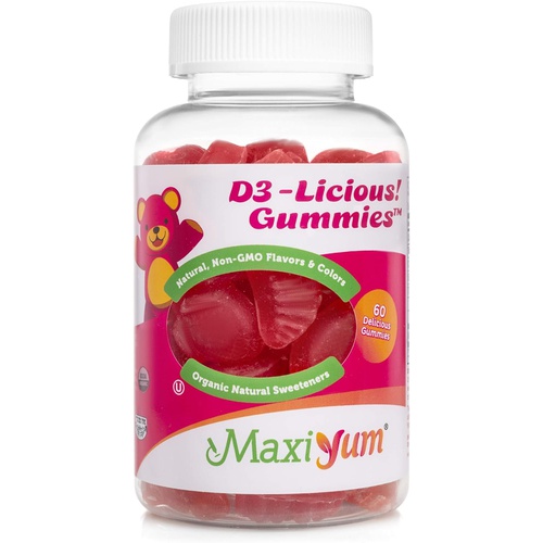  Maxi Health Vitamin D Guumies (60 Gummies)
