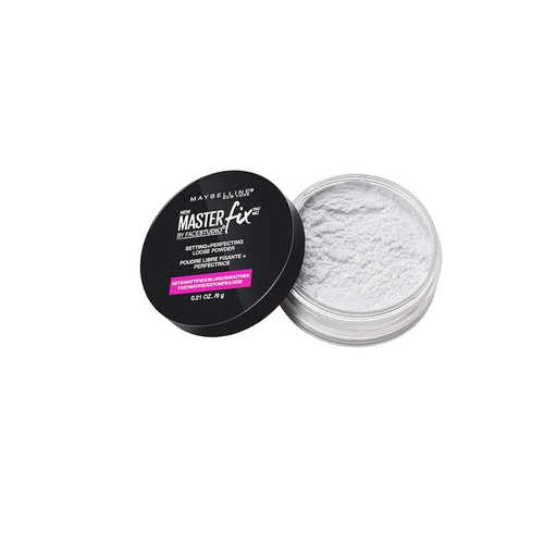  Maybelline New York Maybelline Facestudio Lasting Fix Setting + Perfecting Loose Powder Makeup, All Day Matte Wear, Minimizes Shine, Sets Foundation Makeup, Translucent, 0.21 oz.