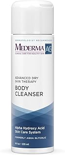 Mederma AG Moisturizing Body Cleanser  moisture rich, pH-balanced, body cleanser with glycolic acid to exfoliate  dermatologist recommended brand, hypoallergenic, soap-free, frag
