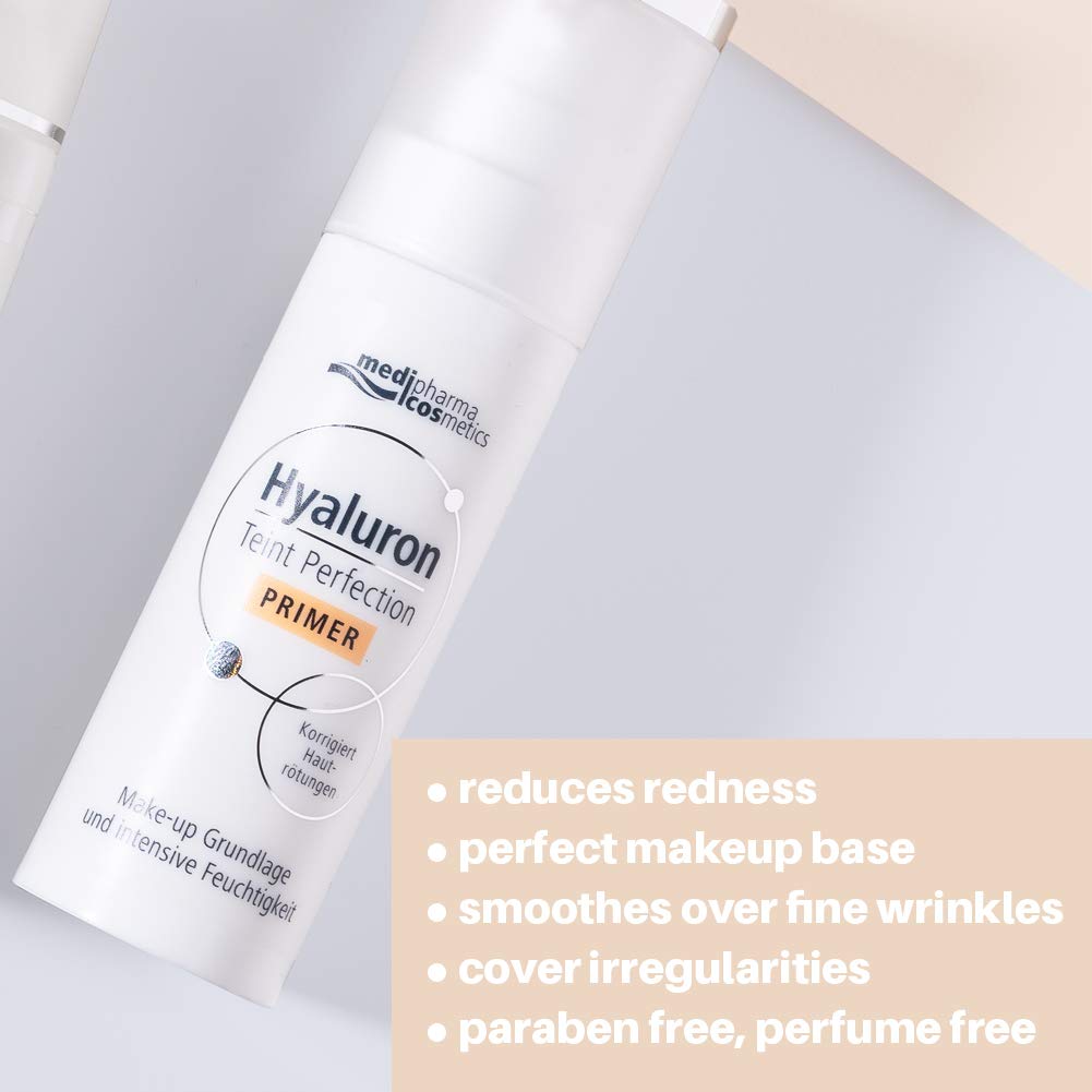  MediPharma Cosmetics Hyaluron Booster Tint Perfection Primer - Provides Even Complexion & Moisture - Reduces Wrinkles & Pores - Suitable For All Skin Types - 30 ML