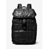 Michael Kors Mens Stirling Quilted Recycled Polyester Backpack