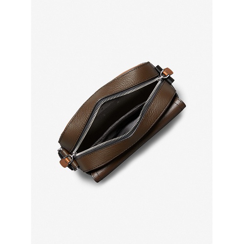 마이클코어스 Michael Kors Mens Hudson Color-Blocked Leather Messenger Bag