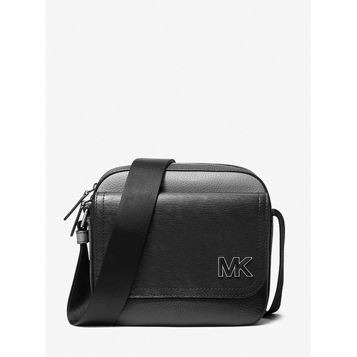 마이클코어스 Michael Kors Mens Hudson Color-Blocked Leather Messenger Bag