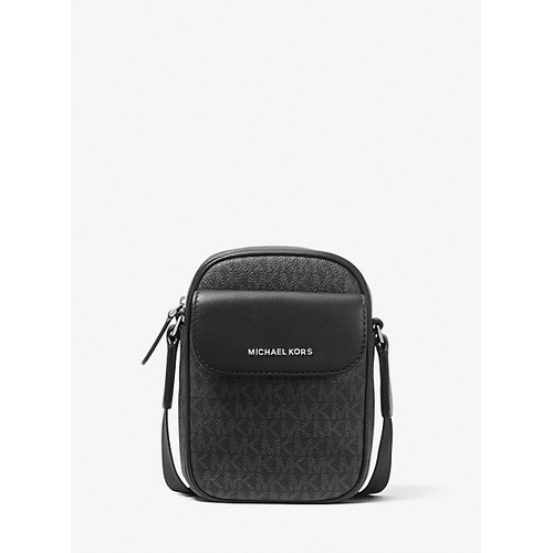 마이클코어스 Michael Kors Mens Hudson Color-Block Leather Smartphone Crossbody Bag