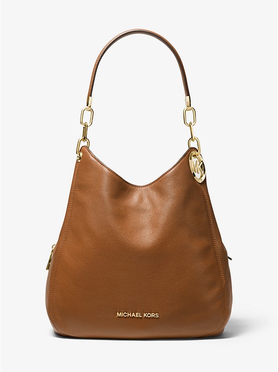 MICHAEL Michael Kors Lillie Large Pebbled Leather Shoulder Bag