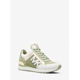 MICHAEL Michael Kors Maddy Two-Tone Logo and Mesh Trainer