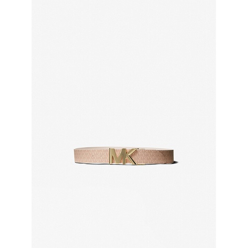 마이클코어스 MICHAEL Michael Kors Reversible Logo and Leather Waist Belt
