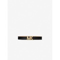 MICHAEL Michael Kors Embellished Logo Leather Waist Belt