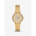 Michael Kors Mini Darci Pave Gold-Tone Watch
